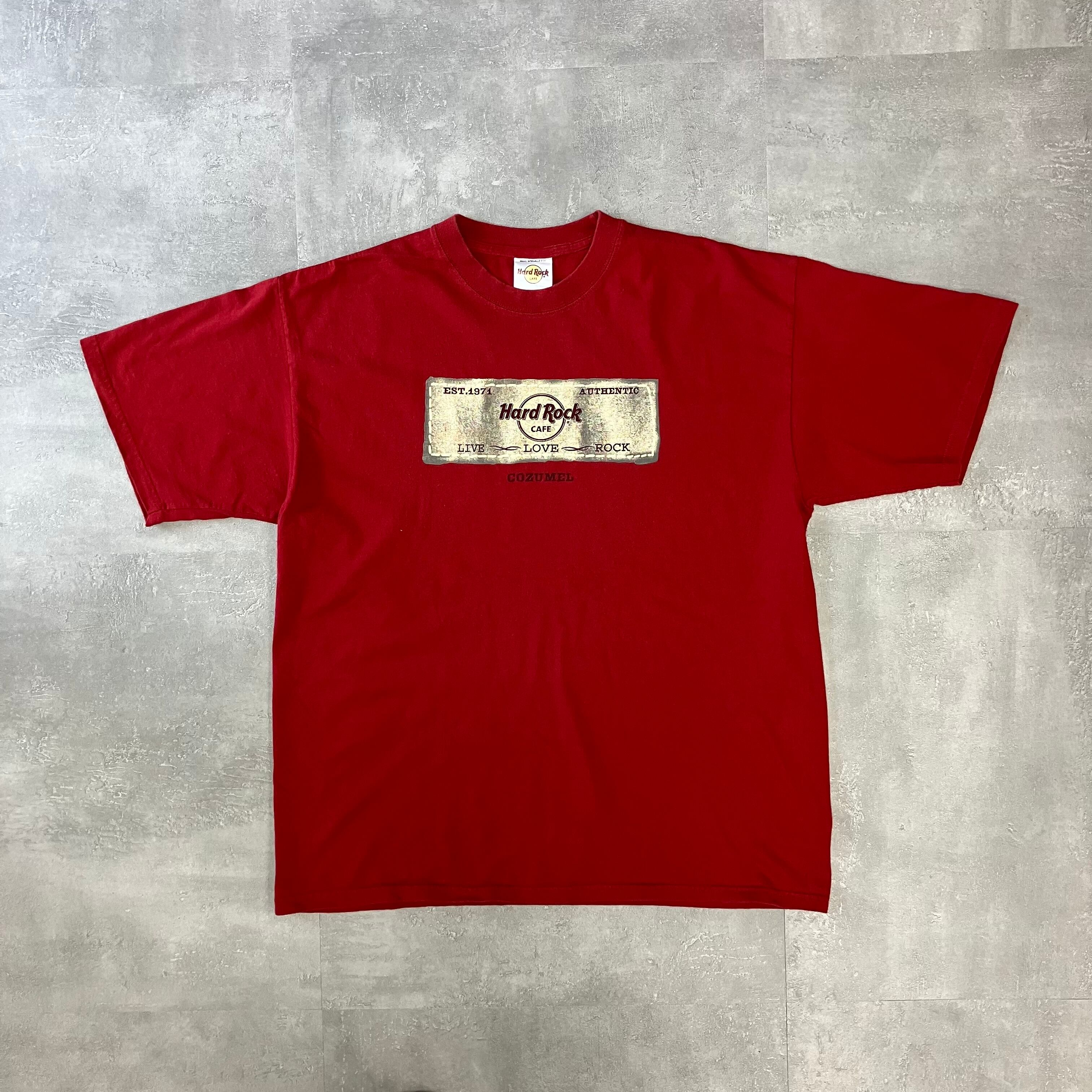 Hard Rock ハードロック 00s プリントTee XL No.2374