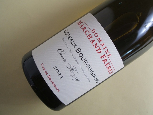 コトー・ブルギニョン　白　キュヴェ・ファニ　2022年　マルシャン・フレール