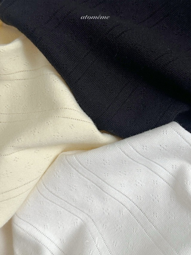 【即納】atomeme / lily shirring T