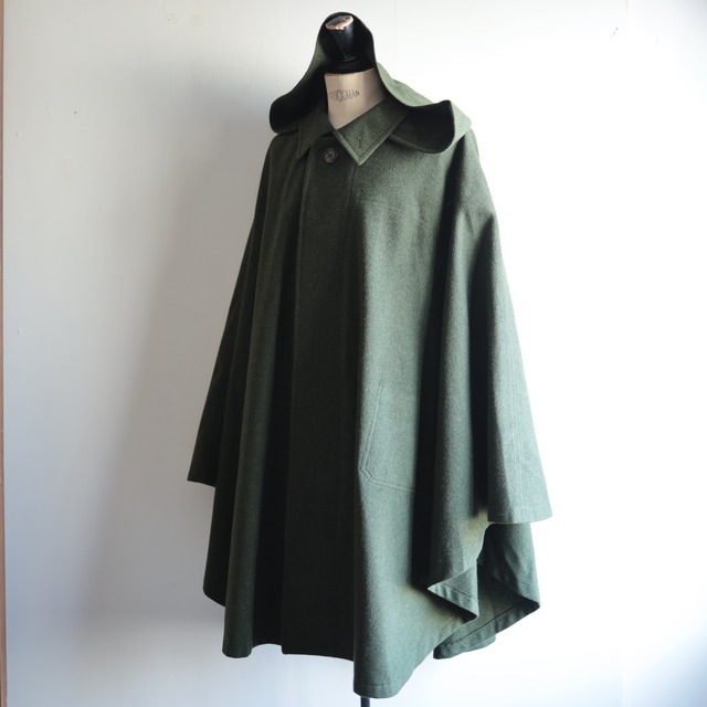 70s Vintage loden Cape 【オーストリア製】