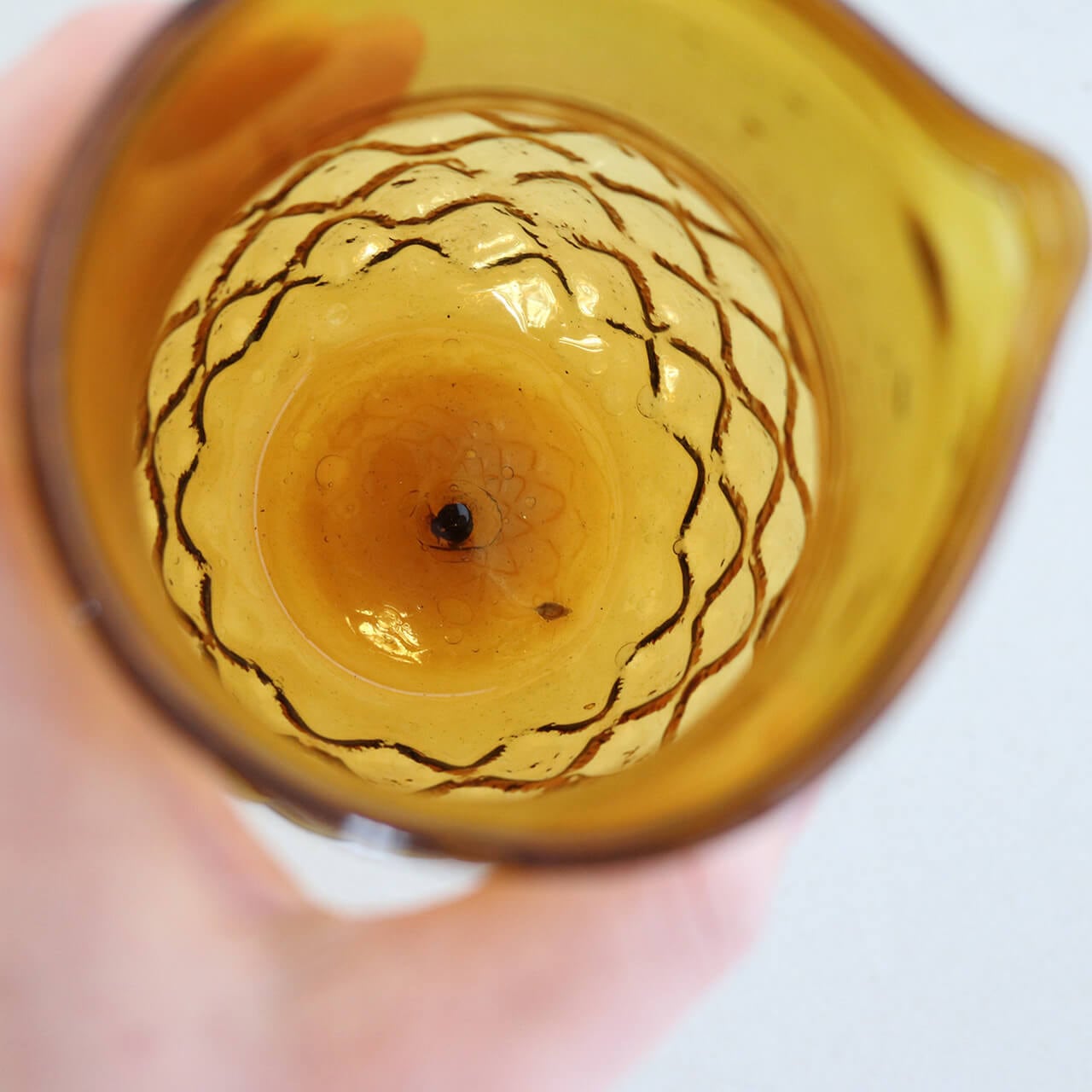 ハンドメイド　ガラス花瓶　黄色　フラワーベース　アンバーガラス　手づくり 楽天市場】花瓶 プチフラワーベース アンバー （ 花ビン 花びん 花器