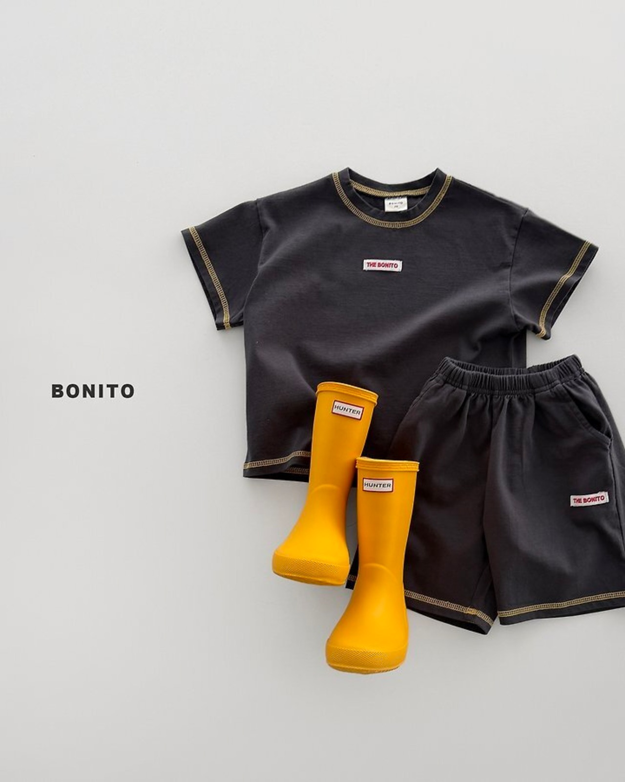 【在庫あり】韓国子供服 / BONITO / Bonitoシグニチャーセット / セットアップ *XS*
