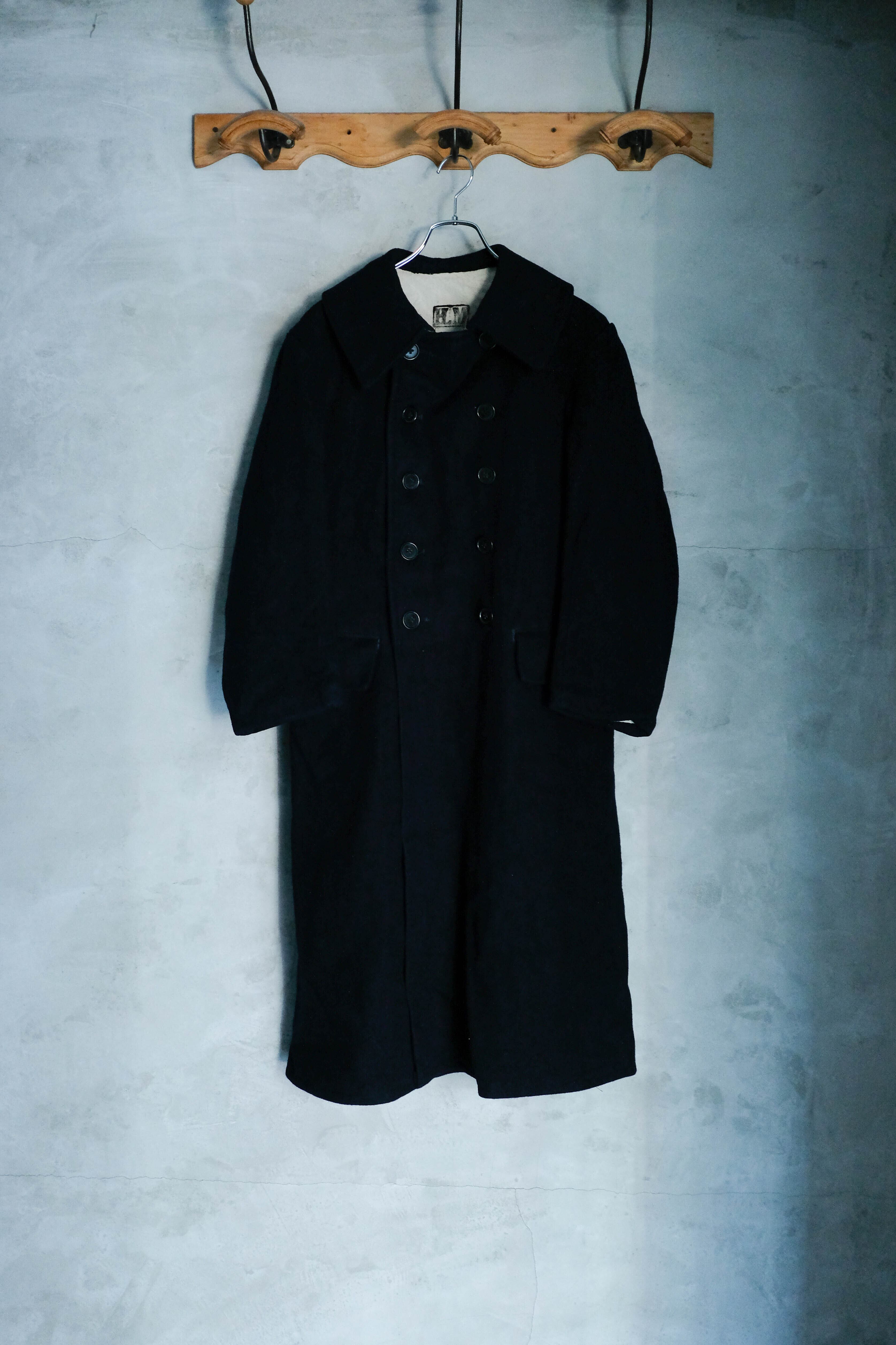 フランス軍 ウールのダブルブレストコート② | militaria & encore フランス軍 ウールのダブルブレストコート② | militaria & encore