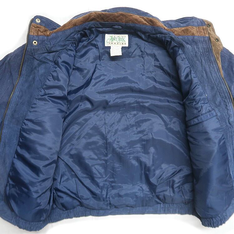 古着 Ash Creek Trading レザージャケット ブルゾン 本革 表記 古着 Ash Creek Trading レザージャケット ブルゾン 本革 表記
