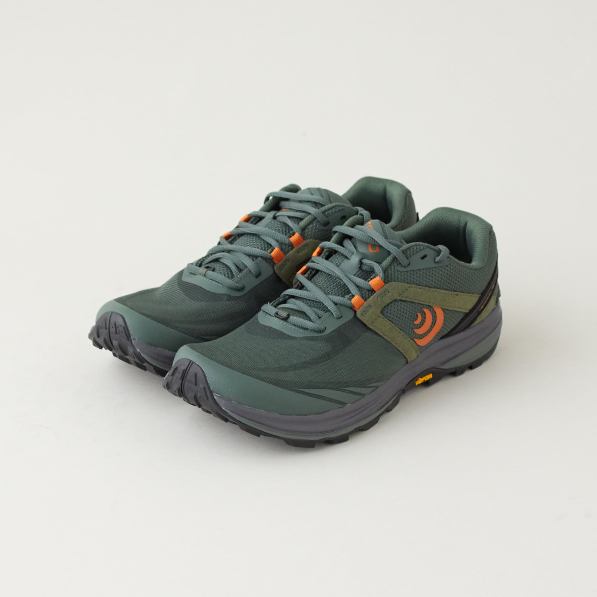 Topo Athletic トポ アスレチック Terraventure 3 メンズ トレイルランニング シューズ DARK GREEN/ORANGE  | unite(ユニテ ）