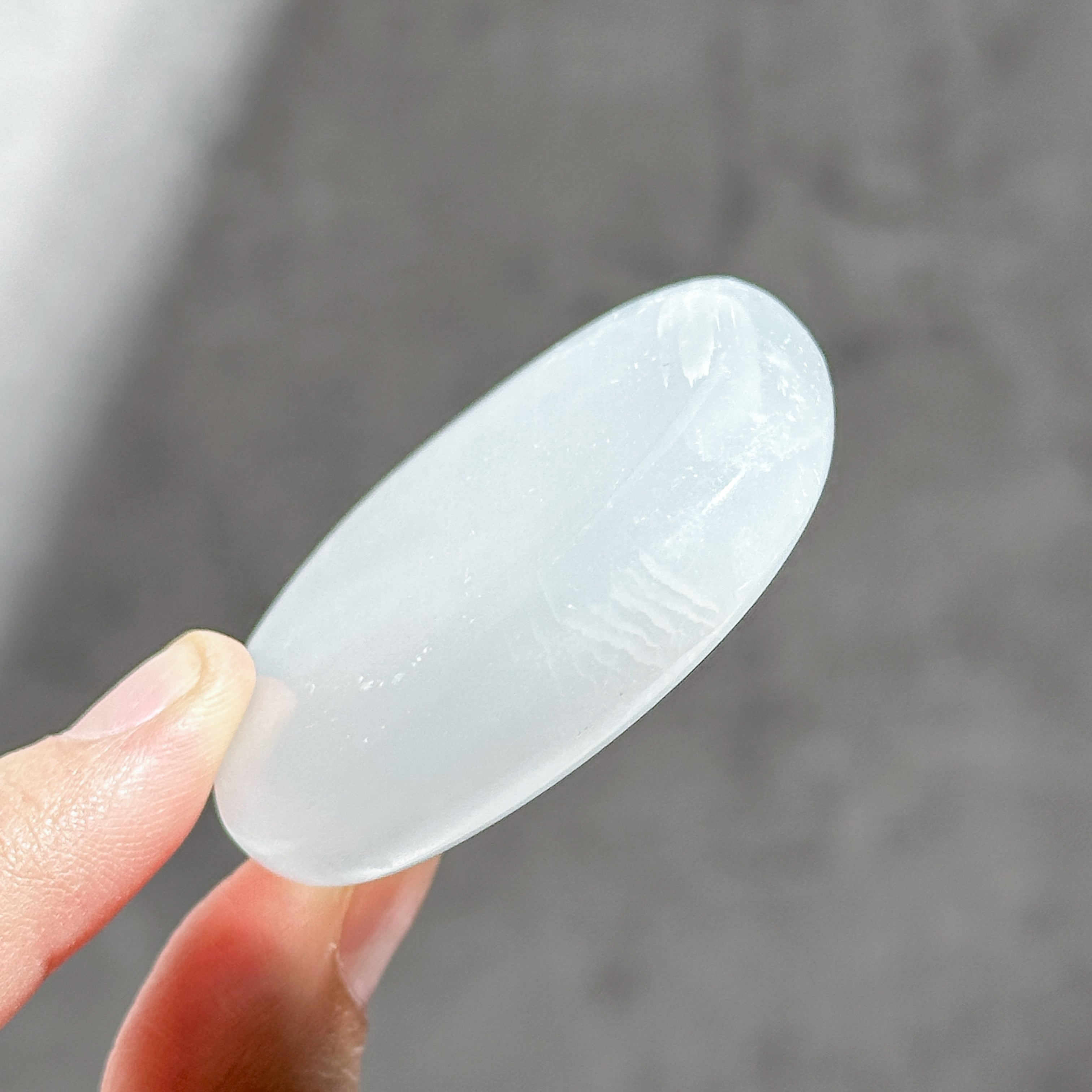 セレナイト パームストーン41♢Selenite♢天然石・鉱物