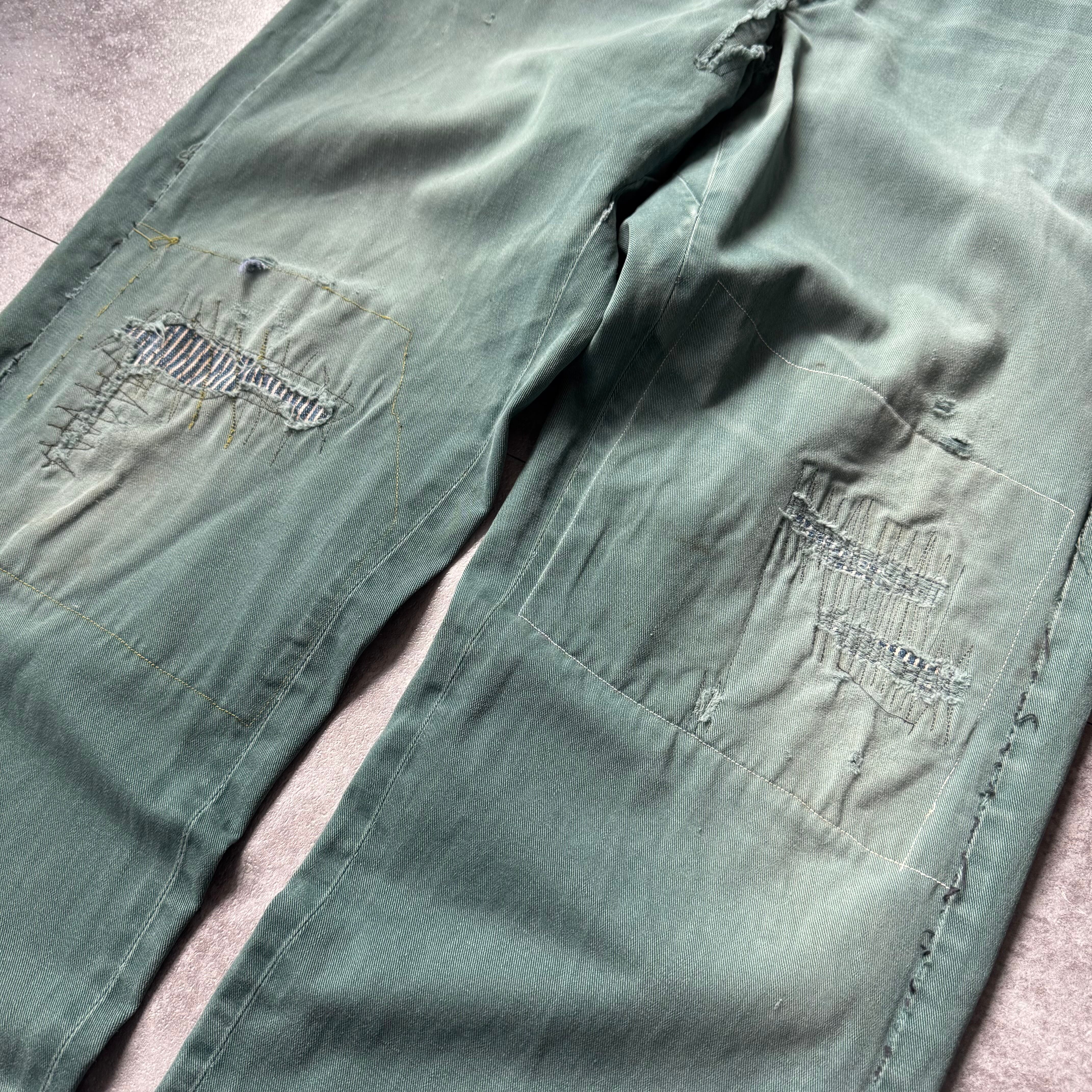 1950's〜 US Vintage All Cotton Work Pants / 50年代〜 オール