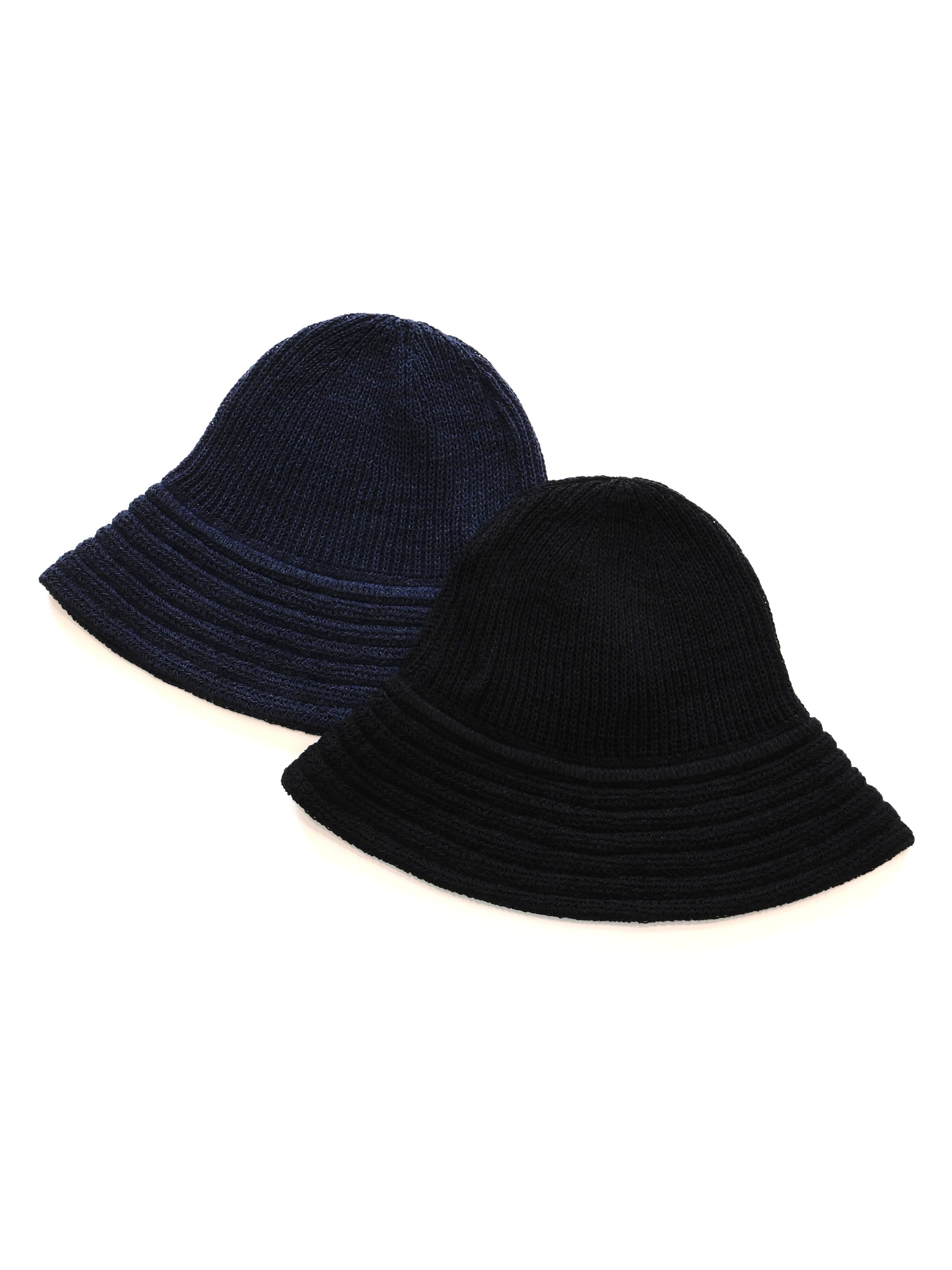 COMESANDGOES 和紙 ニットバルーンハット（BLACK） COMESANDGOES 和紙 BALLOON HAT (Navy) | CONSTRUCT1