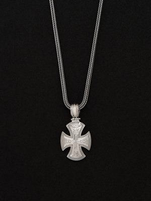 Maltese Patmos Cross Pendant