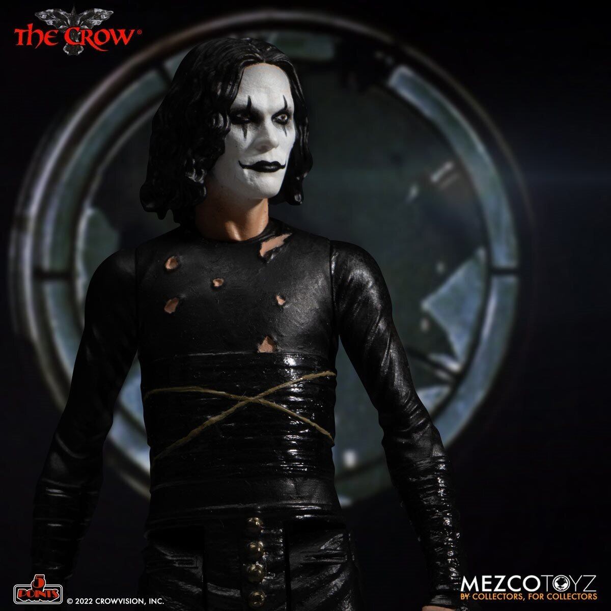 メズコ 5ポイント ザ・クロウ デラックス フィギュアセット アクション 