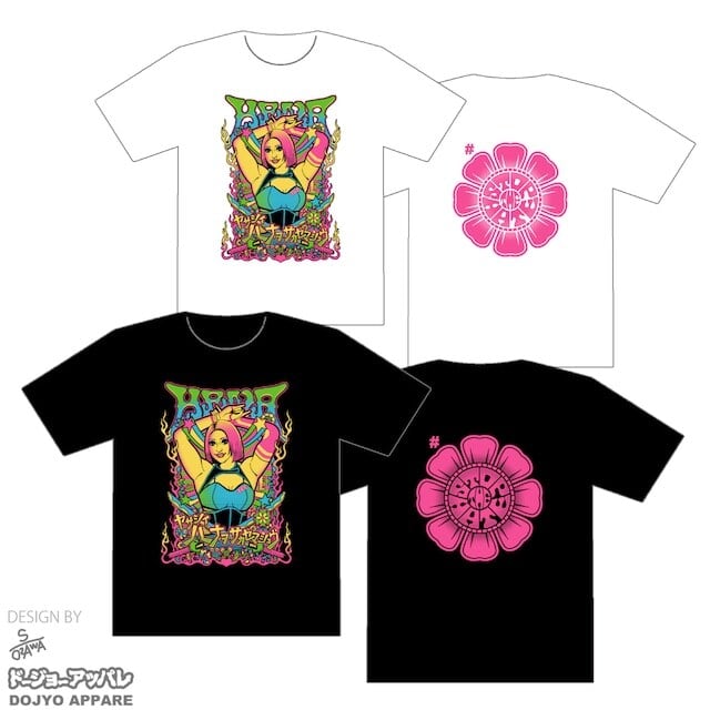 木村花ドージョーアッパレイラストTシャツ | プロレスリングFTO公式SHOP