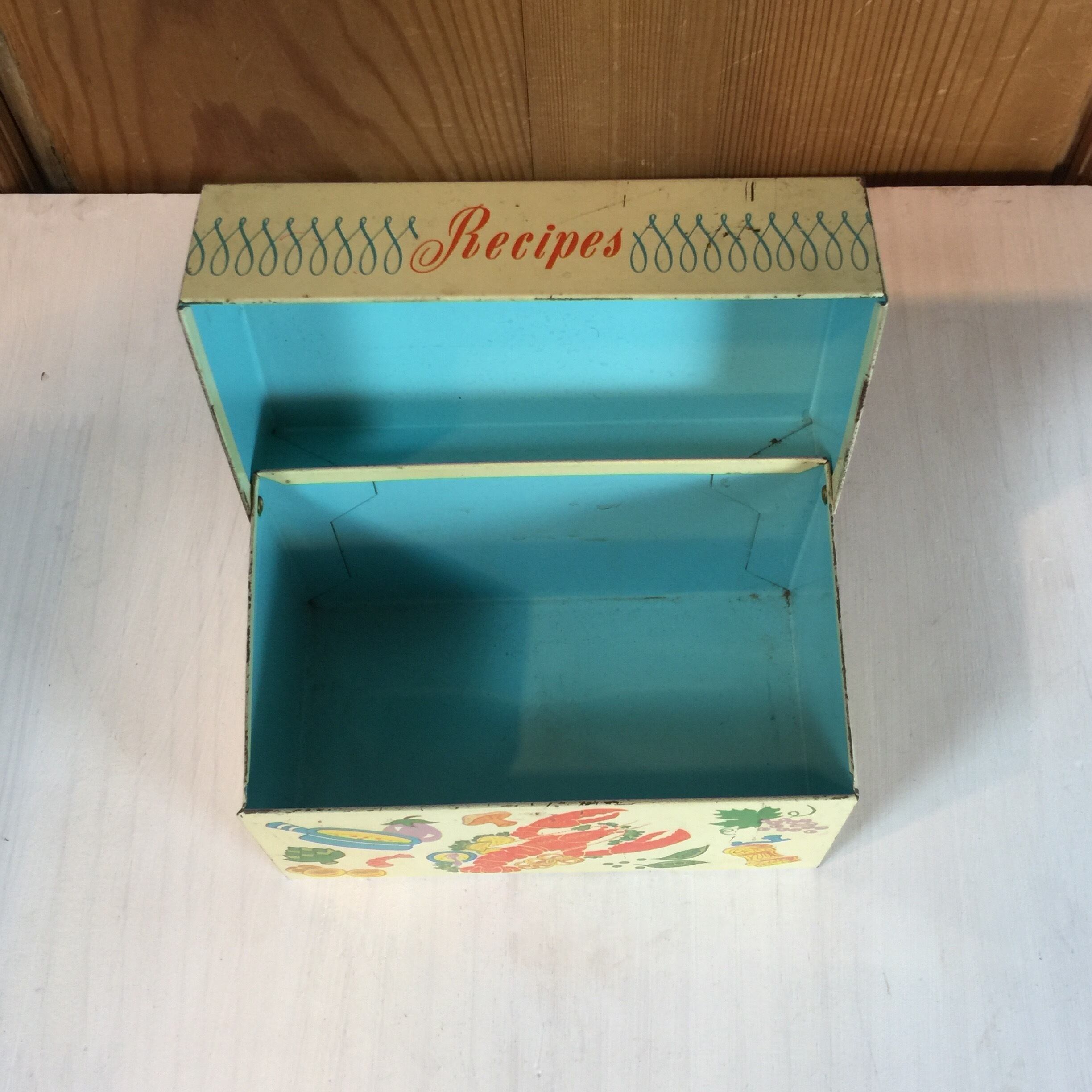 Recipes BOX OHIO ART社製 ビンテージ レシピボックス | ansorbet