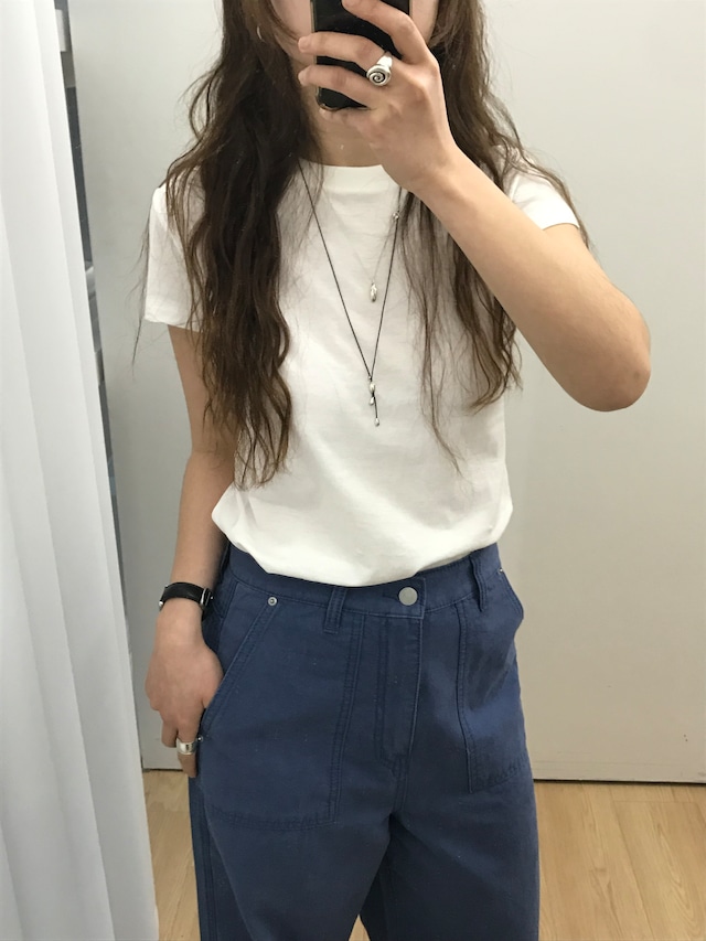 (予約) taffeta / Forty cotton tee 4color