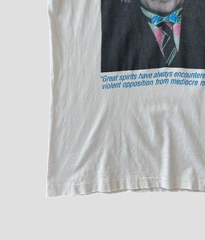 -Albert Einstein- Vintage 90s M Art T-shirt made in USA