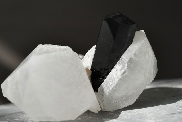 パキスタン産ブラックトルマリン/クォーツ Tourmaline/Quartz 1519