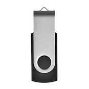 USBメモリ Fglooy USBドライブ 10個パック 4GB バルクフラッシュドライブ スイベルメモリースティック PCストレージ LEDライト付き ブラック