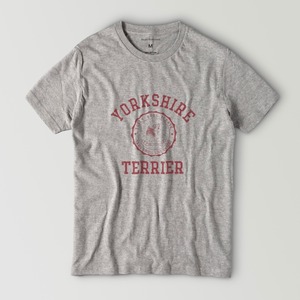 カレッジプリントT < ヘザーグレー×ヤキイモ>