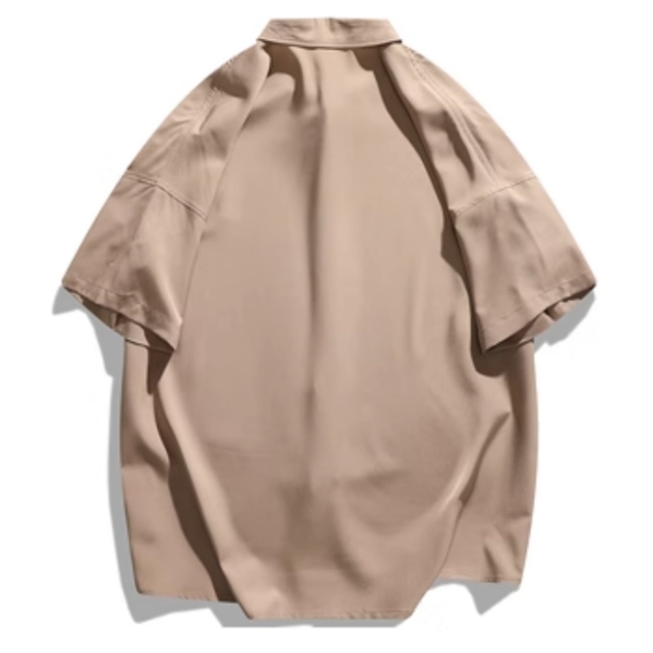 ドロップショルダールーズ半袖シャツ　0759