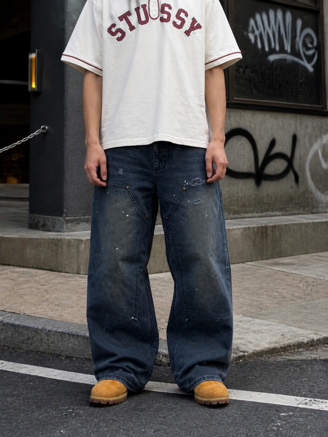 Midnight Double Knee Pants