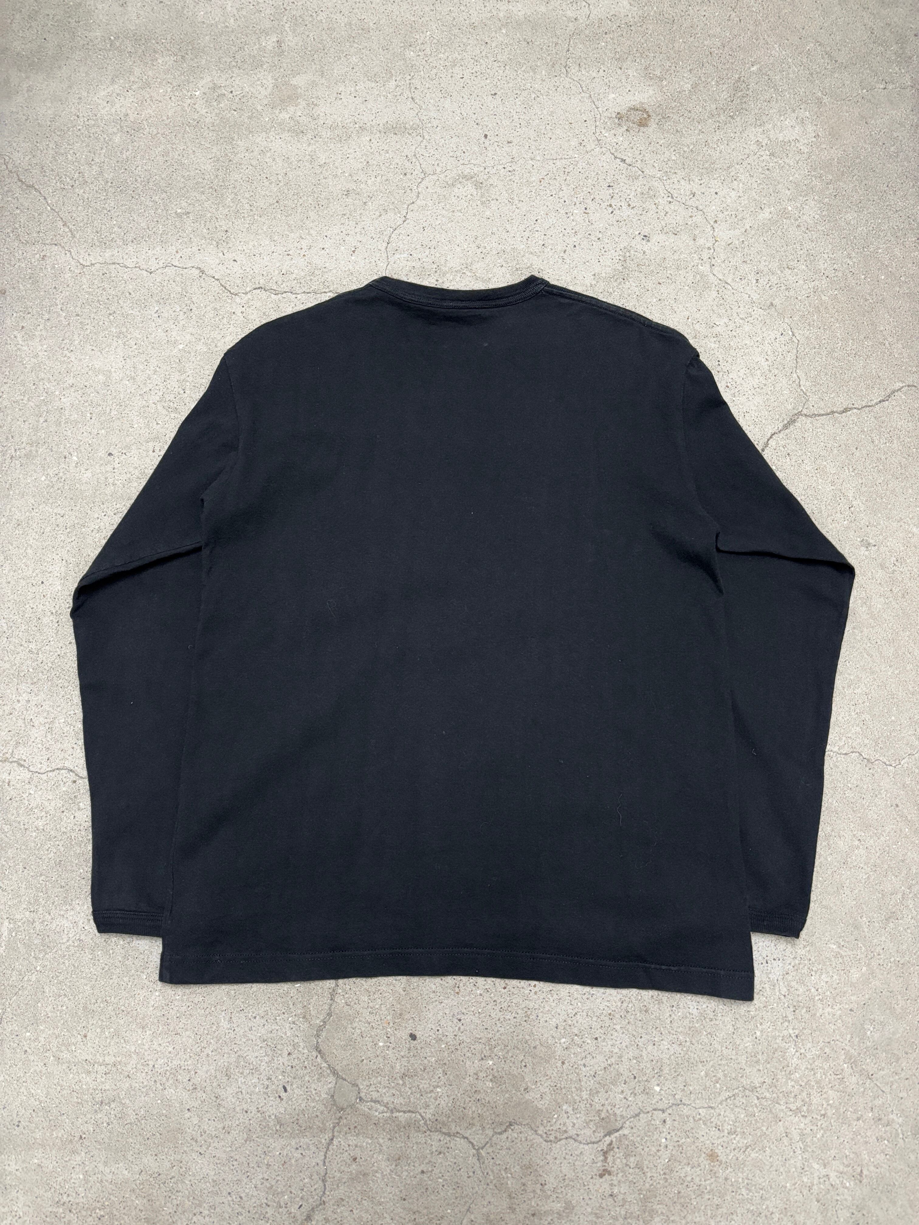 “RAYさま専用” old stussy black プリント ロンT 00s 00～10s STUSSY/Tokyo tower print L/S Tee/M/東京タワ－プリント/ロン