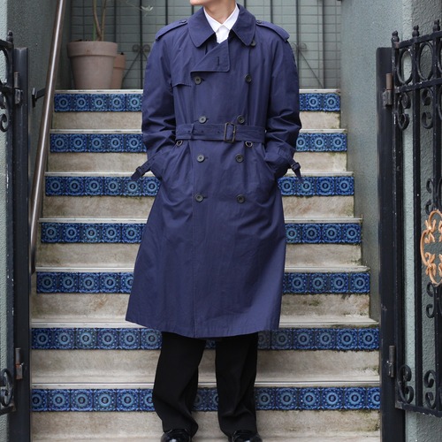 .Aquascutum LONG TRENCH COAT MADE IN ENGLAND/アクアスキュータムロングトレンチコート2000000013848