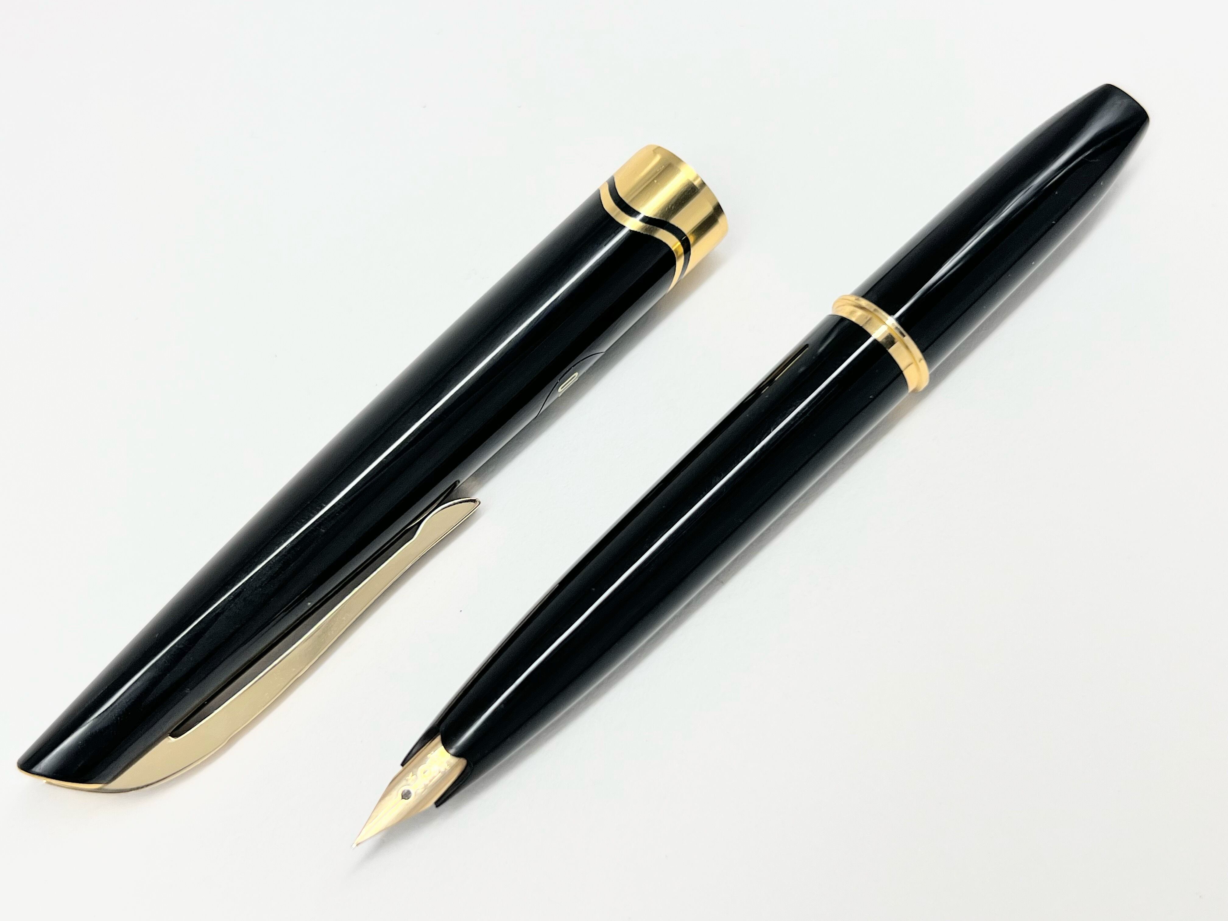 590オーバーホール済 万年筆 PLATINUM プラチナ 18k WG 【公式通販】