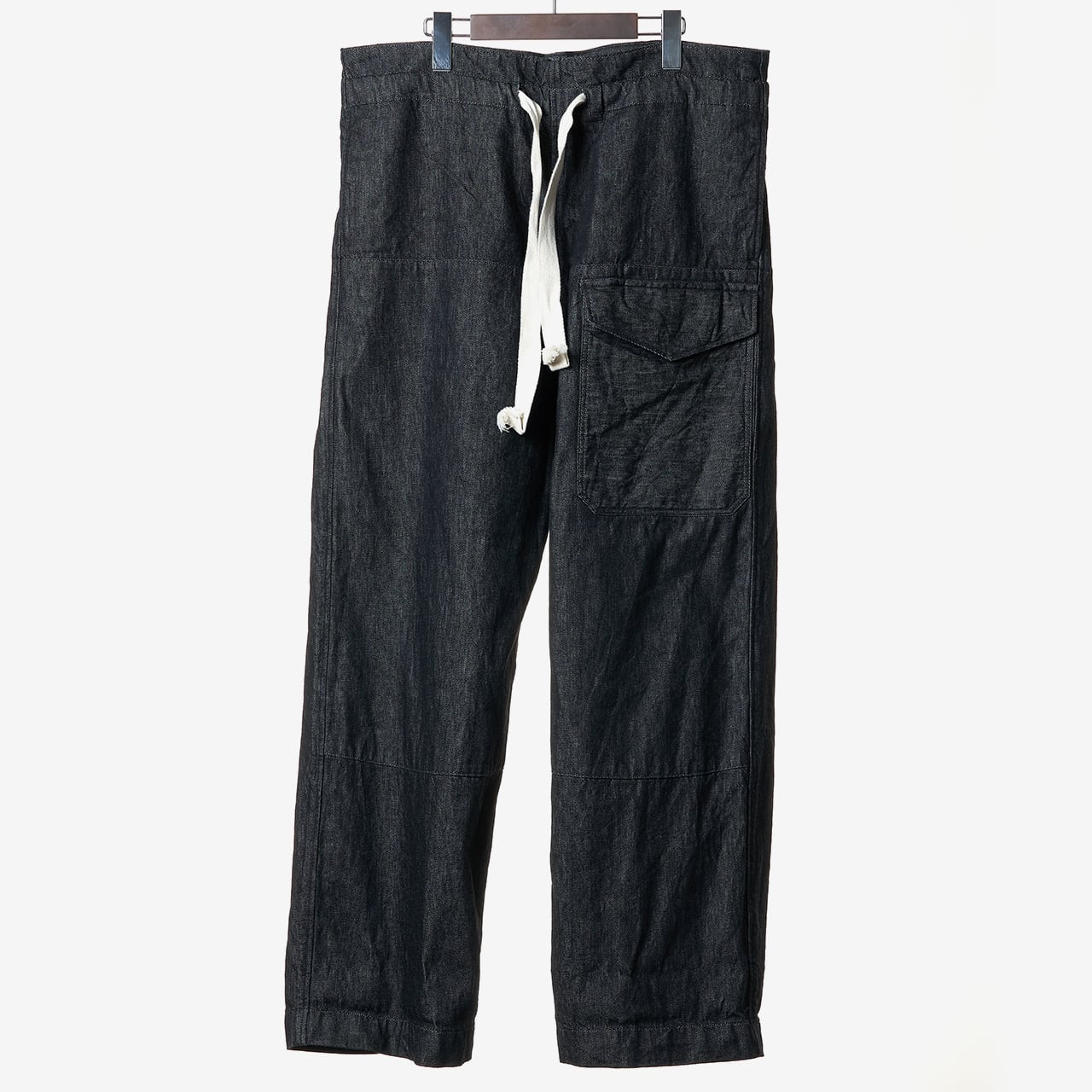 trousers MK-1 (black denim) | SUS-SOUS trousers MK-1 (black denim) | SUS-SOUS