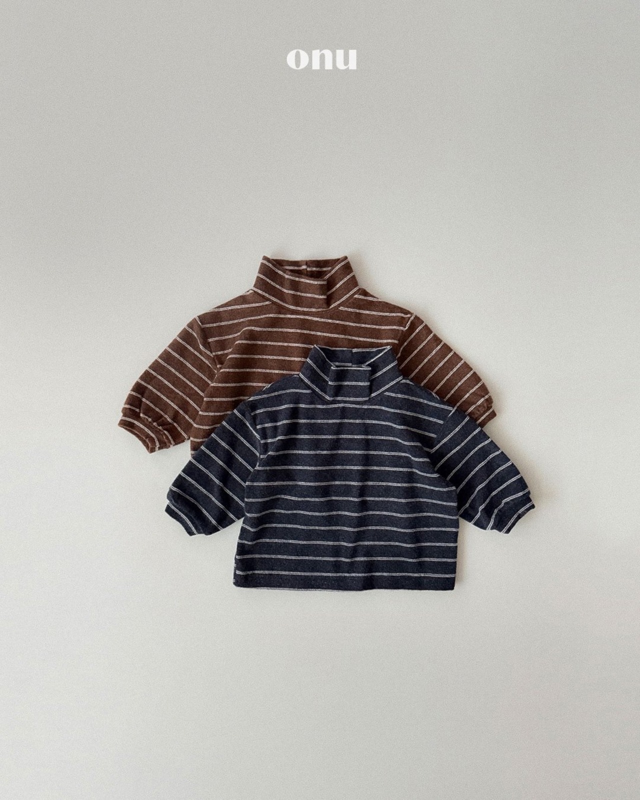 ONU［取寄］roll turtle neck tee 26winter