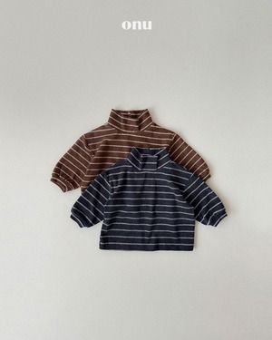 ONU［取寄］roll turtle neck tee 26winter