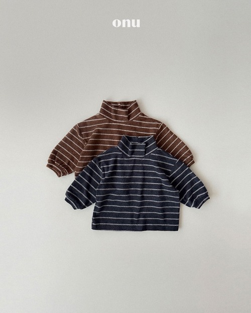 ONU［取寄］roll turtle neck tee 26winter
