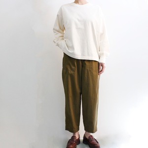 COMMENCEMENT  コメンスメント　　WIDE LONG SLEEVE TEE  C-060   ワイド長袖T