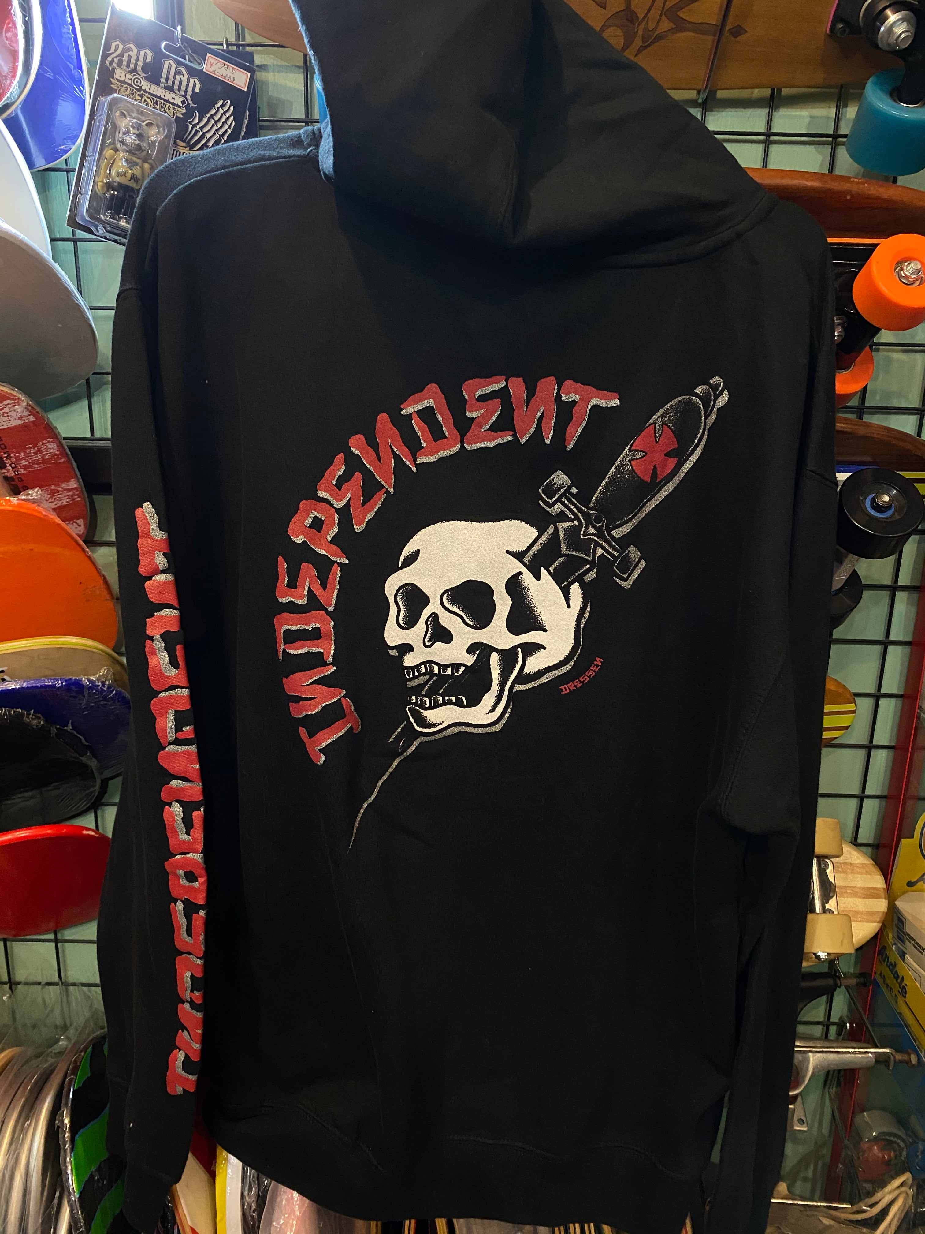 VENICE STREET WEAR ブラック パーカー Lサイズ VENICE STREET WEAR ブラック パーカー Lサイズ