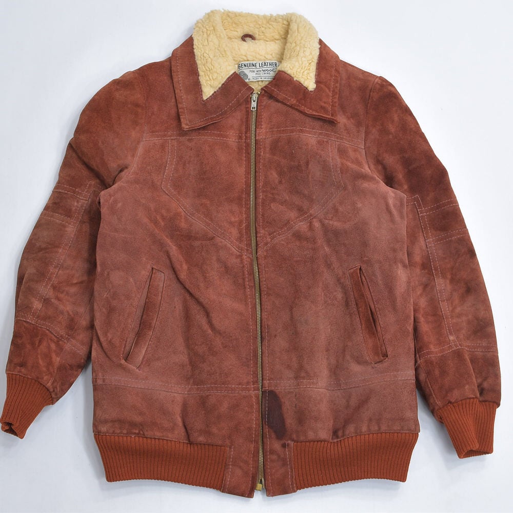 【古着】スタイルアイズ　スエード（ステアハイド）　ジャケット　40（L） 古着】スタイルアイズ スエード（ステアハイド） ジャケット 40