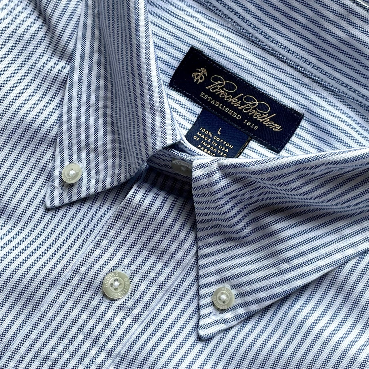 [新品］Brooks Brothers オックスフォードBDシャツ  長袖