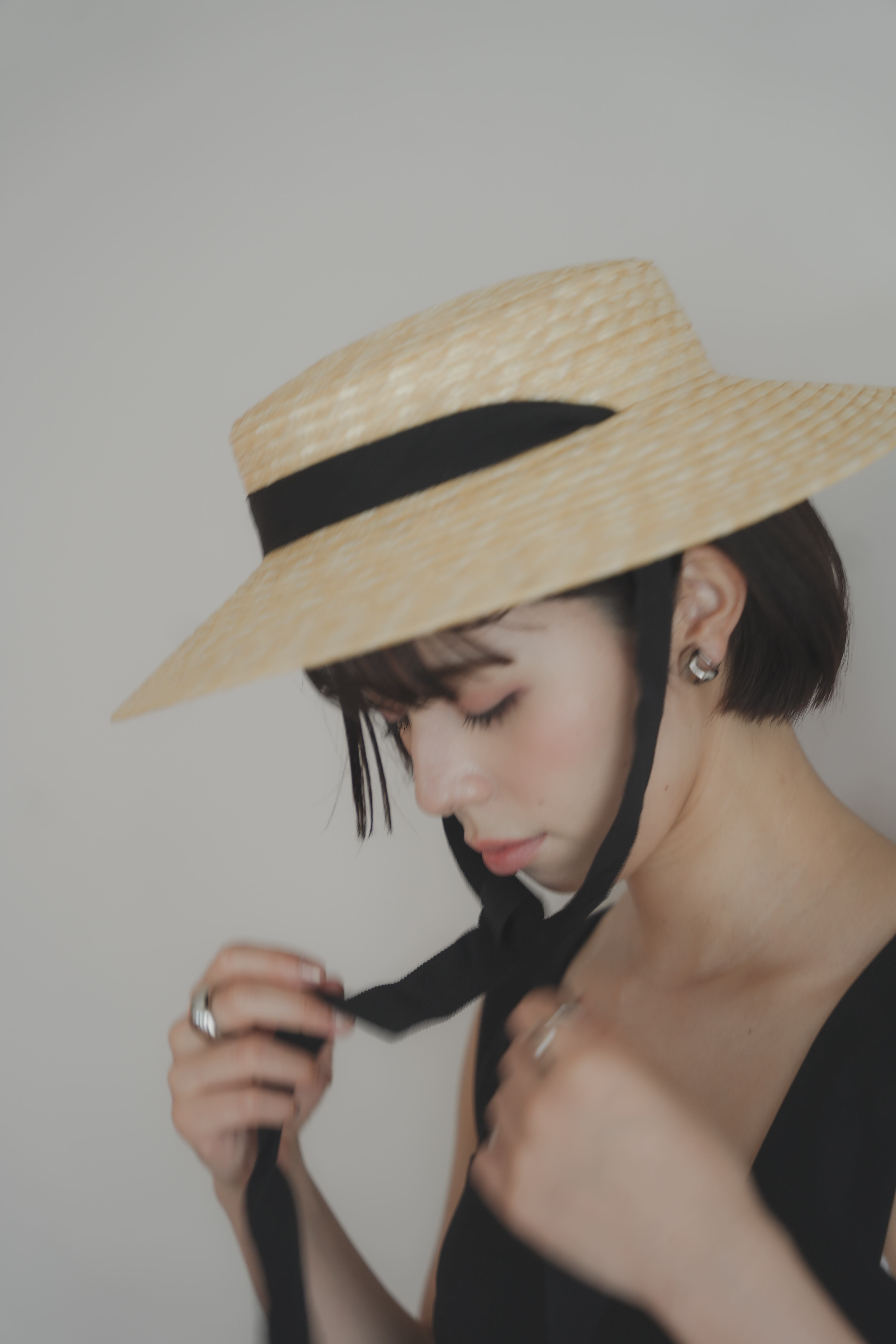 リボン カンカン帽 | Achic