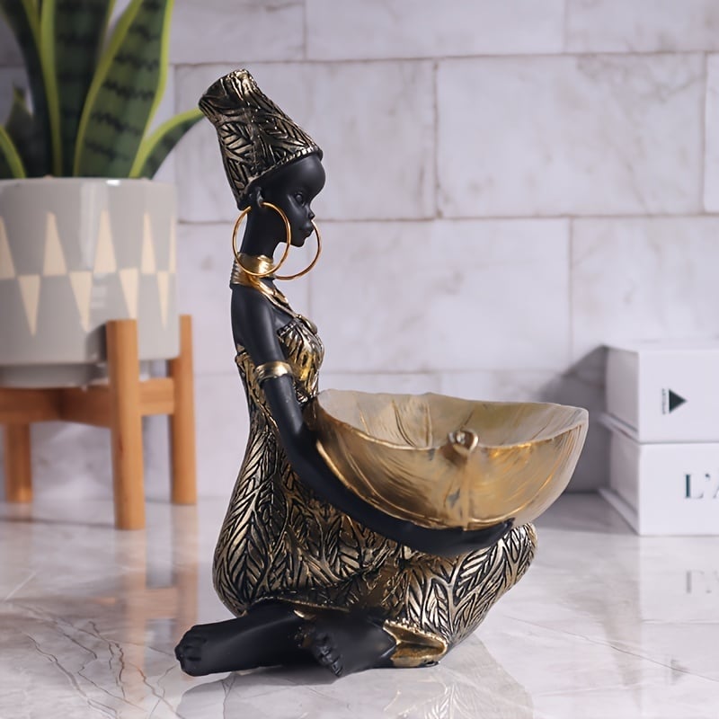 オブジェ トレイ 付き アフリカ エスニック エレガント おしゃれ