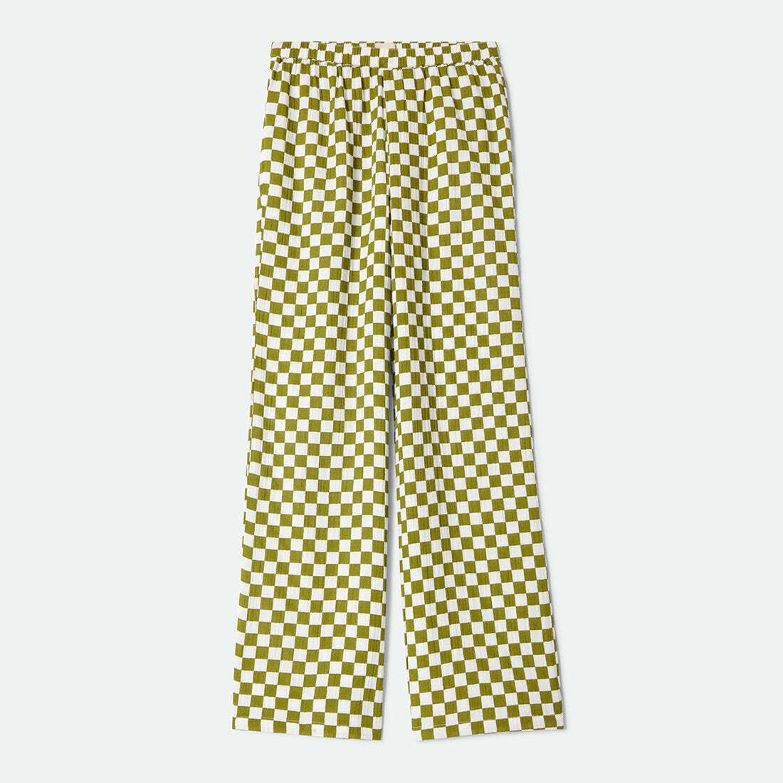 THE LOLA LOUNGE PANT - SUBLIME GREEN CHECKERBOARD