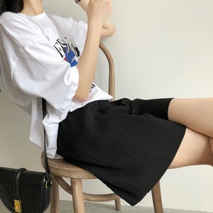 プリーツショートパンツ　A1784