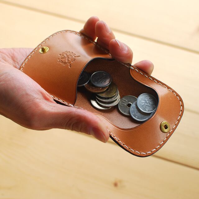 コインケース：DROP | 【Kosuke Masaki】ハンドメイドの革財布・革小物