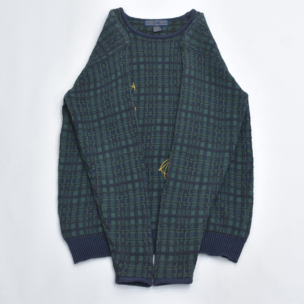 80～90s HERMAN GEIST ハーマンガイスト モチーフ刺繍 デザイン ラミー