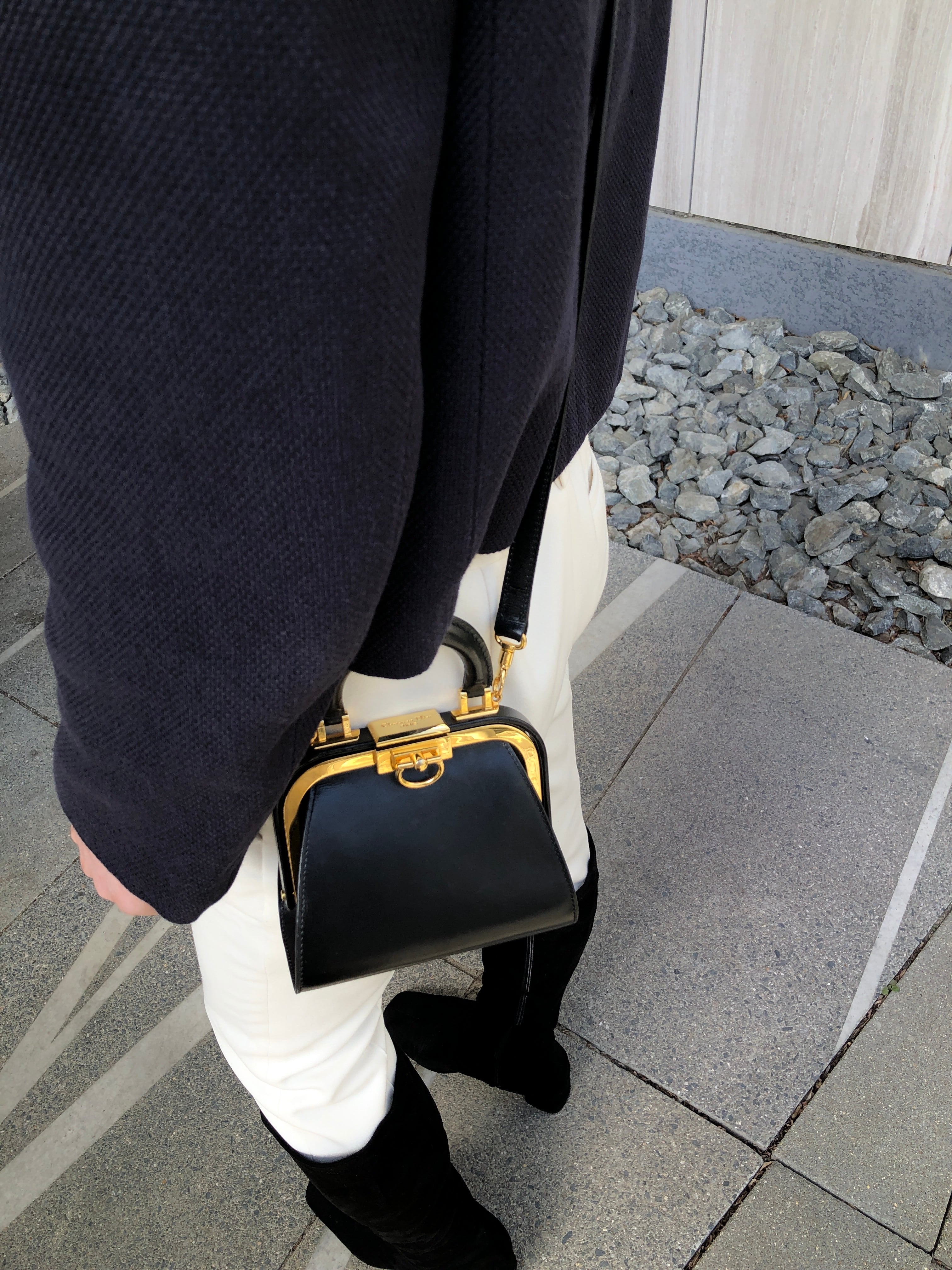 Dior ショルダーバッグ 2way クラッチバッグ オールレザー
