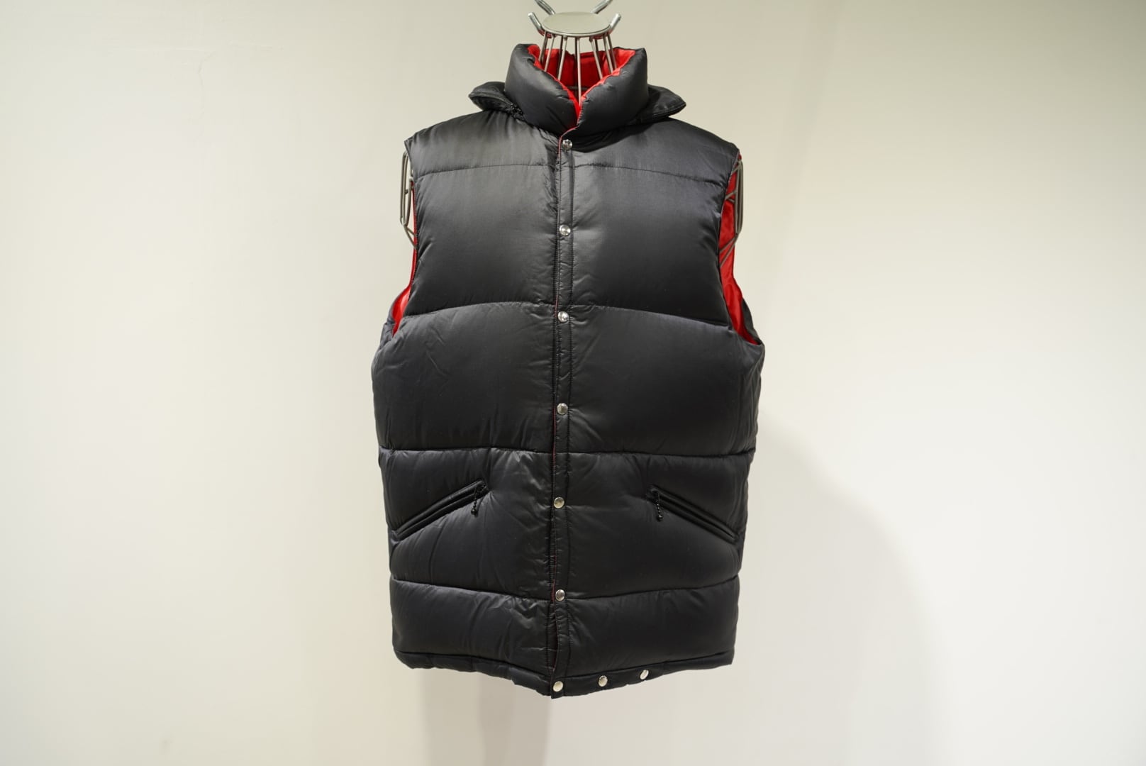 UABONI*Paris*ダウンベスト*ユアボニ肉厚 防寒 総柄 取りだし トレンド2XL 