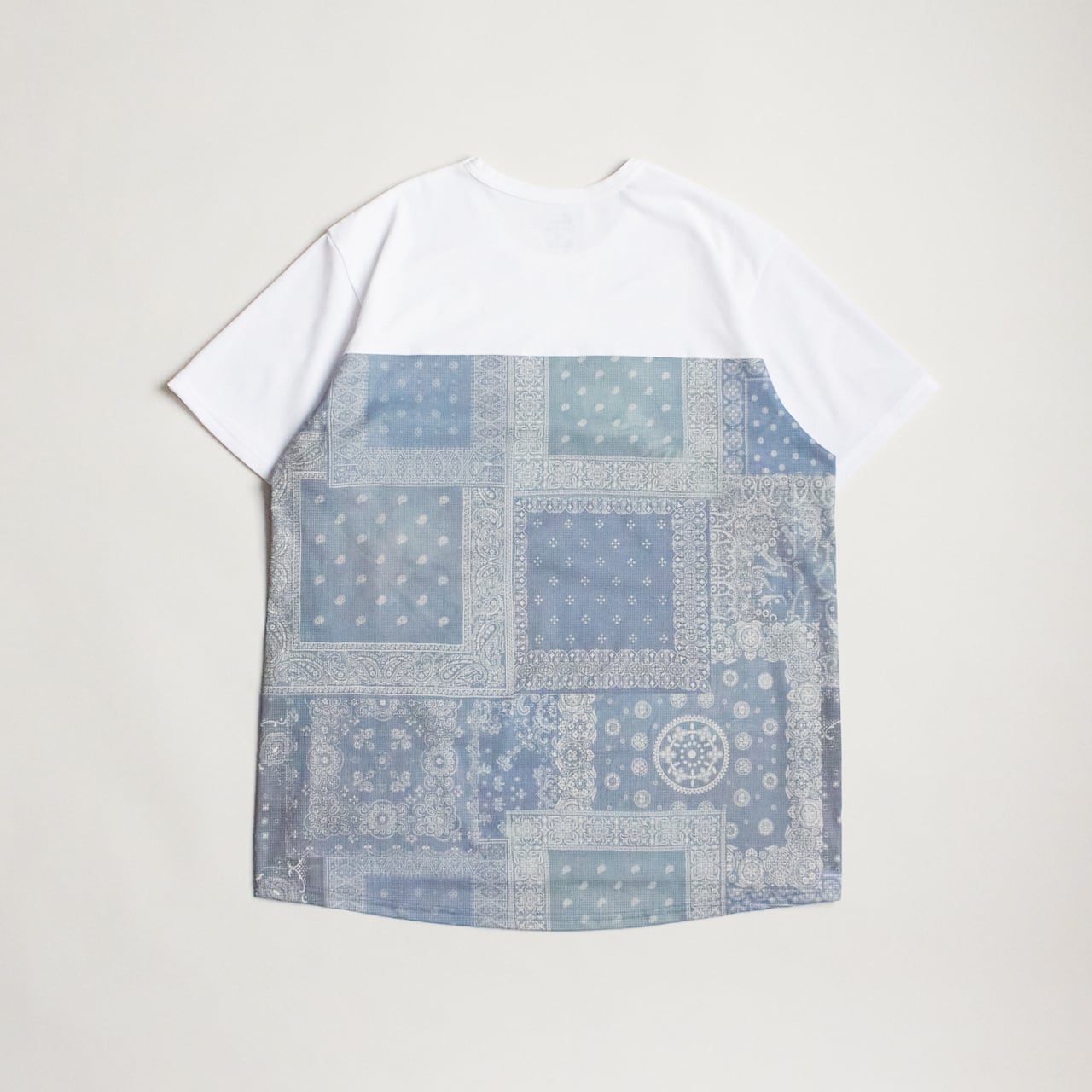 ranor（ラナー）BANDANA T-SHIRTS - S-BLU バンダナTシャツ メンズ