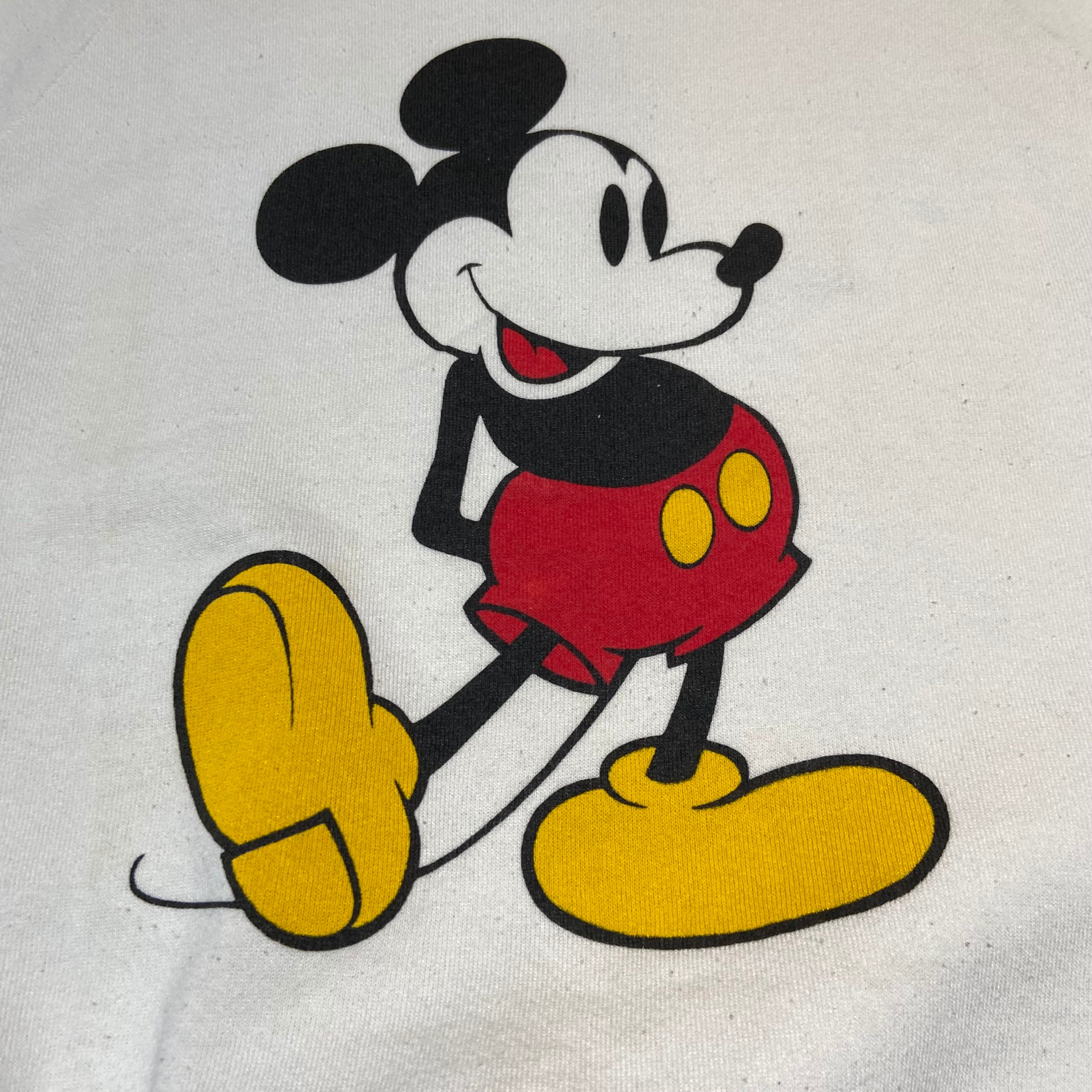 80s Mickey Mouse / ミッキーマウス USA製 ラグランスリーブ 