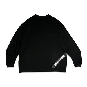 TAPE PRINTED BIG LONGSLEEVE SHIRTS / HEAD GOONIE