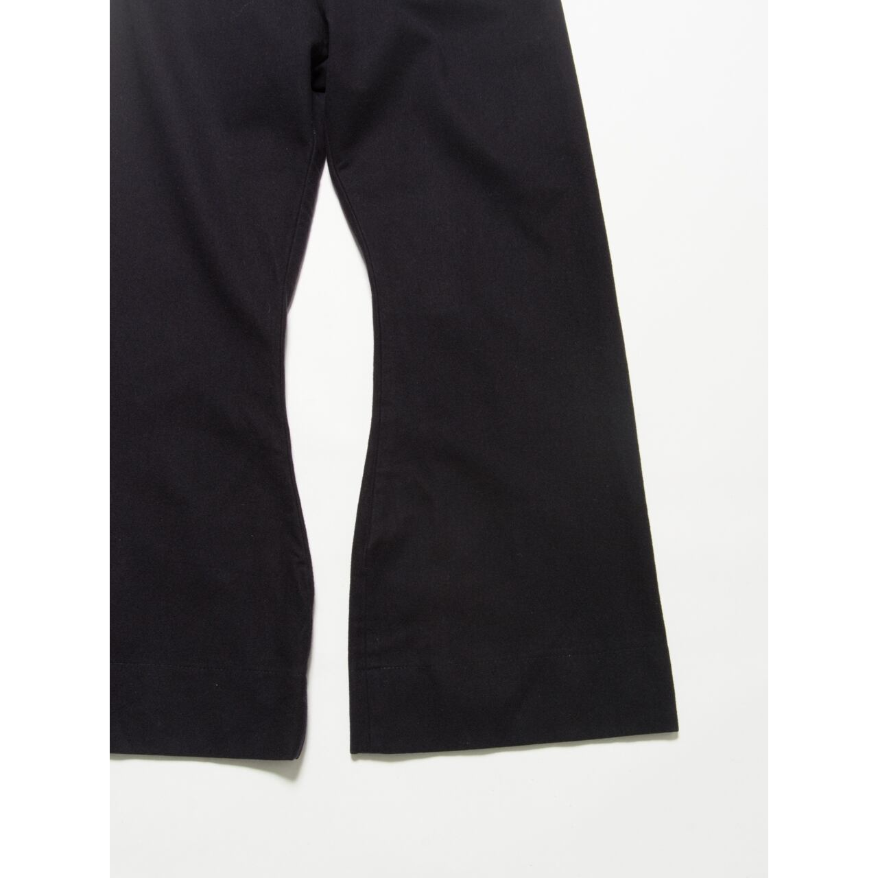 パンツ vintage wool pants WOOL GABARDINE 2TUCKS TAB PANTS(S BLACK): Vintage 1.2｜THE