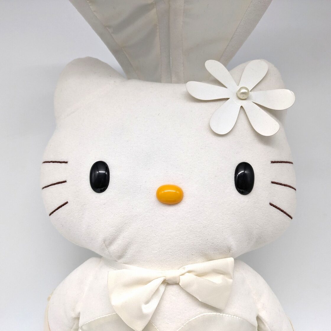 サンリオ・エイコー・キティちゃん・バニーガール・白・ぬいぐるみ・No 