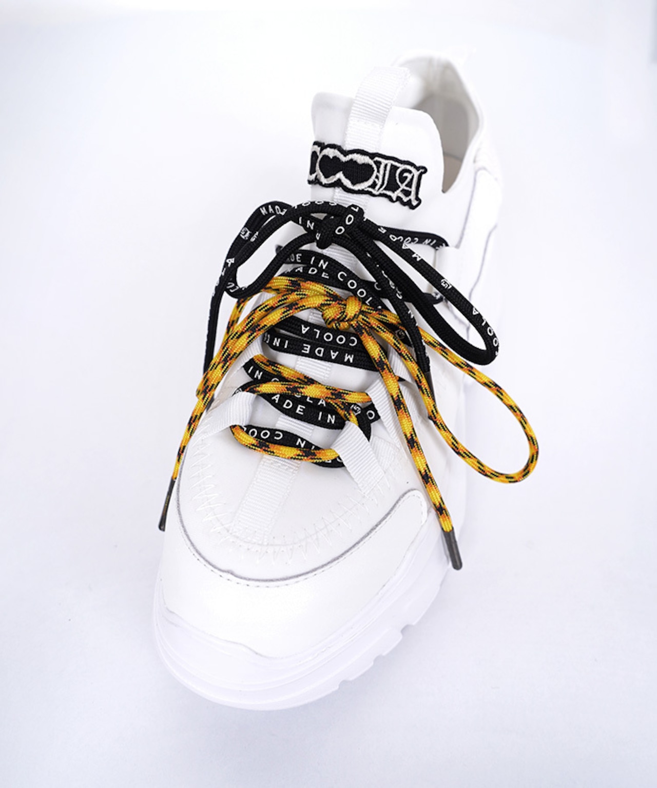 COOLAダブルスピンドルスニーカー (WHITE) CQ-47516