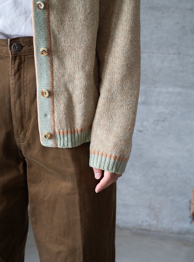 "MARSINA CALIFORNIA" 1970s Lambs wool knit cardigan