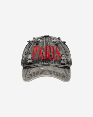[2000ARCHIVES] PARIS BALL CAP (BLACK DENIM)